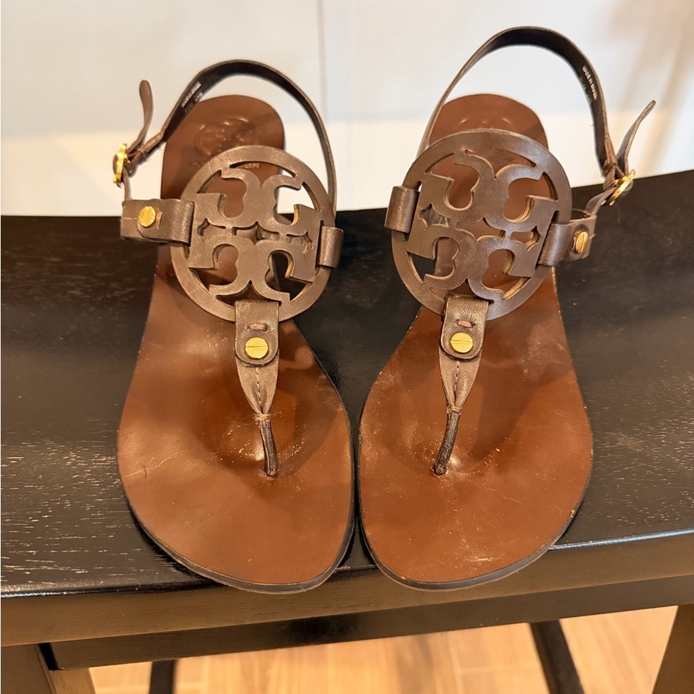 Tory Burch miller kitten heel sandal
